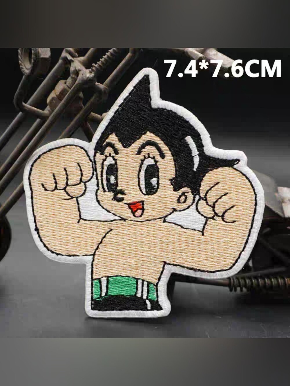 Astro Boy Embroidered Iron-On Patch New 7.6cm Badge Applique Mighty Atom